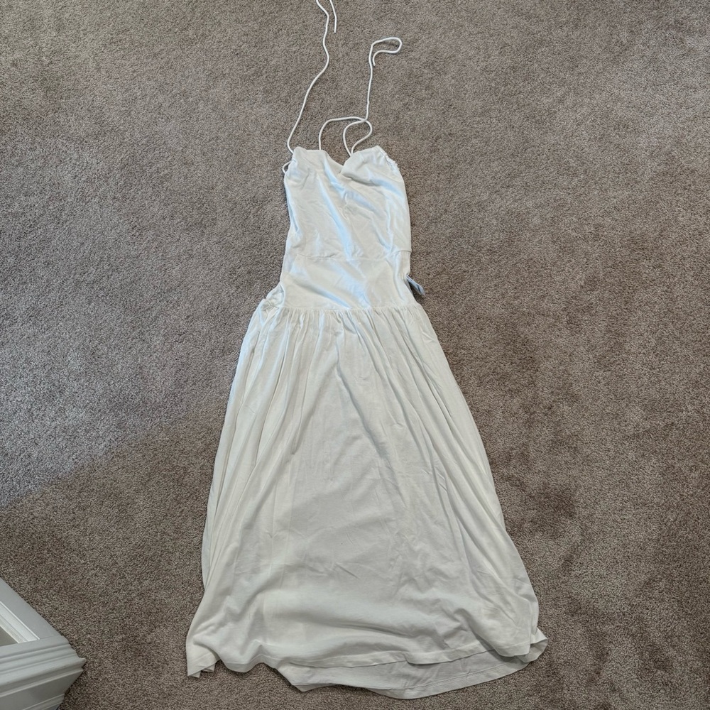 Women’s Size Small Free People Julietta Midi Dress White